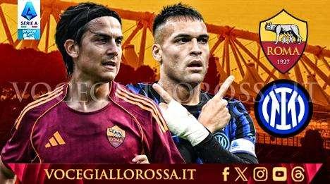 Roma-Inter- La copertina del match. GRAFICA!