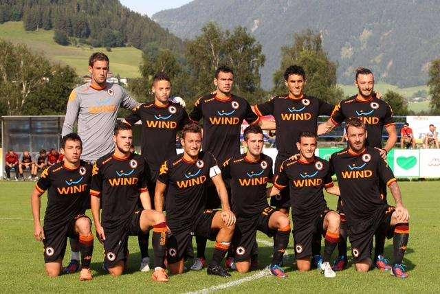 AS Roma-Rappresentativa Locale Irdning 13-0: sei gol nel primo tempo, sette nel secondo