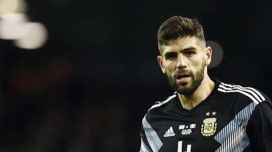 Argentina, occhio nero per Fazio dopo uno scontro con Mesa. FOTO!