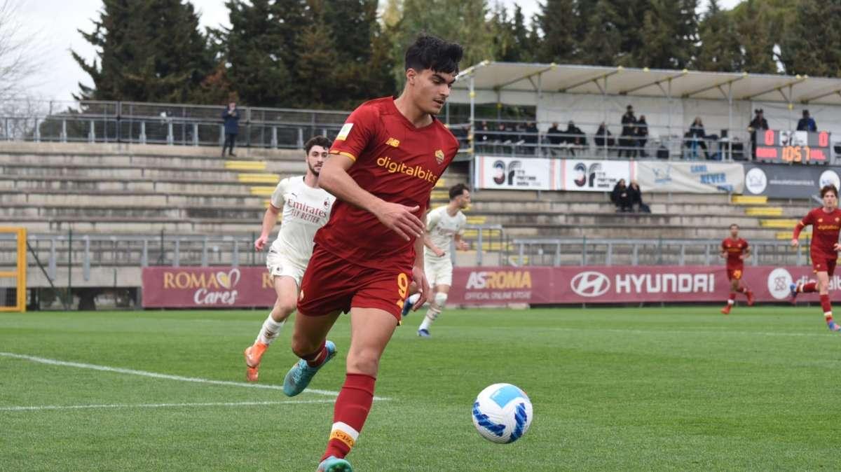 PRIMAVERA 1 PAGELLE CESENA-ROMA 0-3 - Satriano rapace
