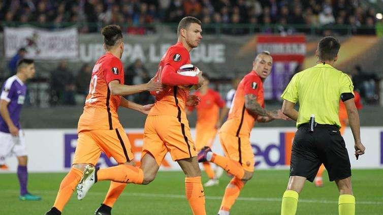 Austria Vienna-Roma 2-4 - Giallorossi maturi ipotecano la qualificazione