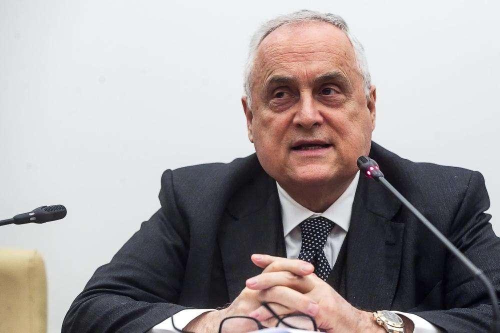 Lazio, Lotito: "Le società sono ostaggio dei comportamenti dei tifosi" 
