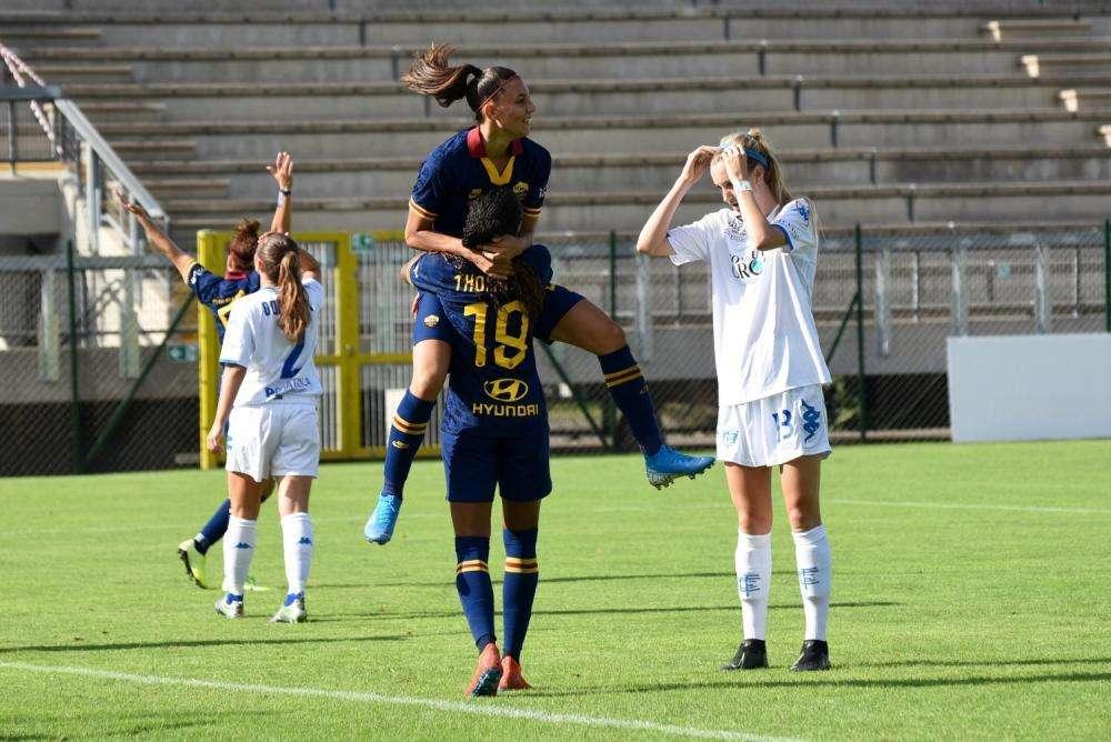 Serie A Femminile - Roma-Empoli 4-0 - Le pagelle del match. GRAFICA!