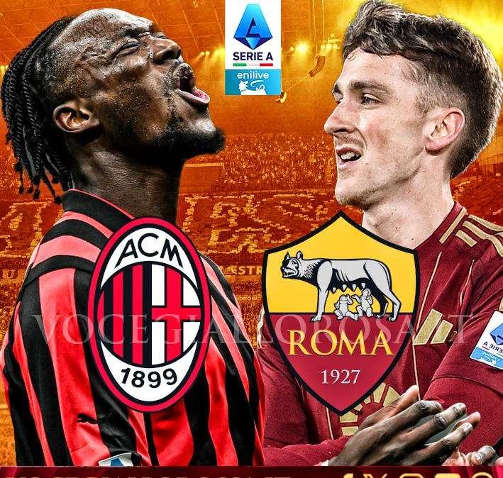 Milan-Roma - La copertina del match. GRAFICA!