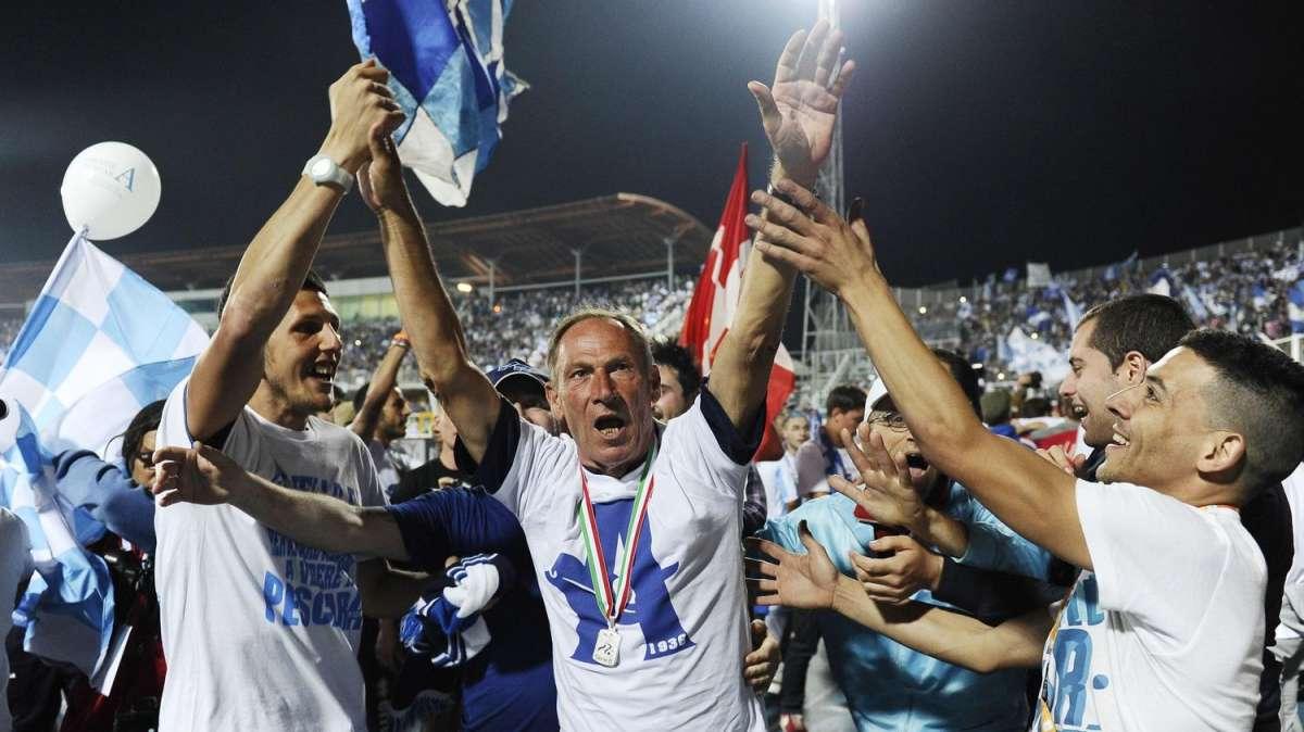 Pescara, Sebastiani: "Zeman andrà alla Roma. Verratti sarà la nostra bandiera"
