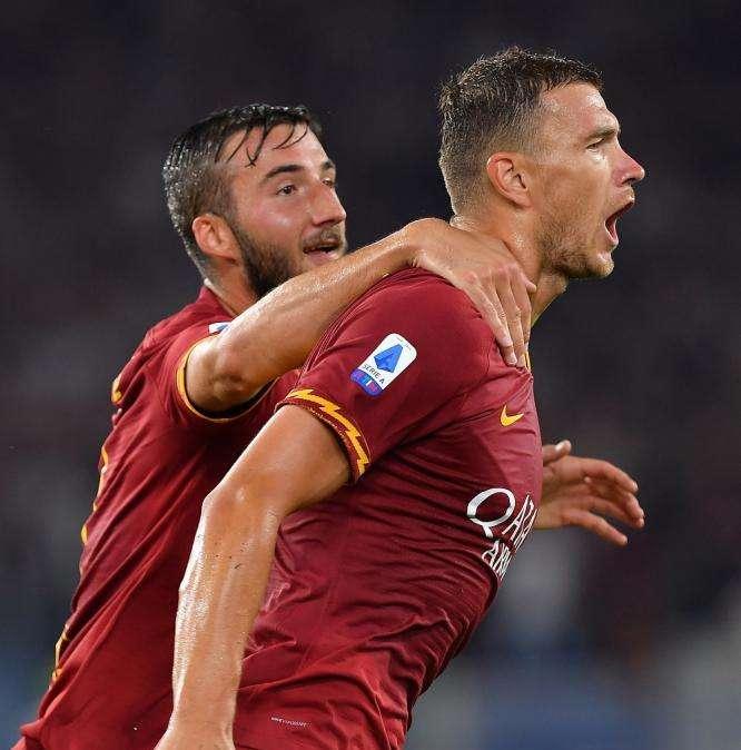 Centesimo successo con la Roma per Dzeko