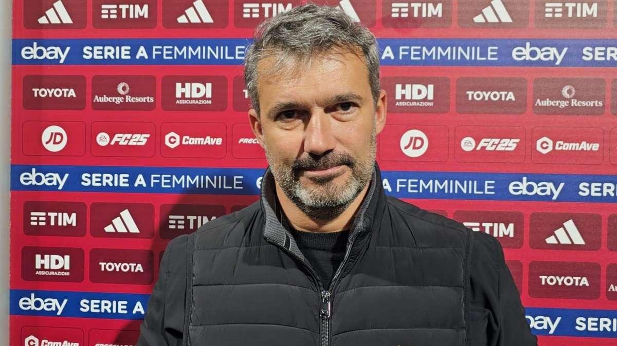 Roma Femminile, Spugna: "Dobbiamo arrivare a Sassuolo con grandi motivazioni". VIDEO!