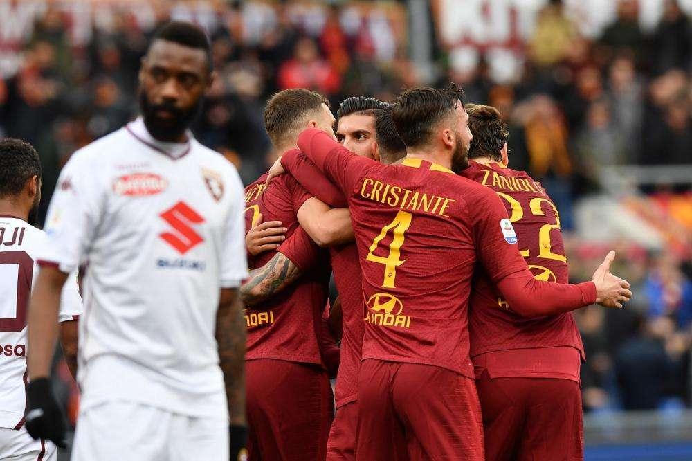 I numeri di... Roma-Torino 3-2: quarta vittoria consecutiva tra campionato e coppa, 6° gol stagionale per El Shaarawy, 5° per Kolarov e 2° in carriera per Zaniolo tra i grandi