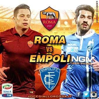 Roma-Empoli 1-1 - La gara sui social