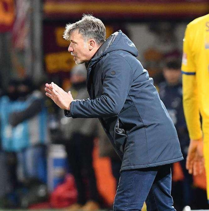 Frosinone, Baroni: "Siamo delusi, analizzeremo alcune disattenzioni. Sbandamento dopo il pari"
