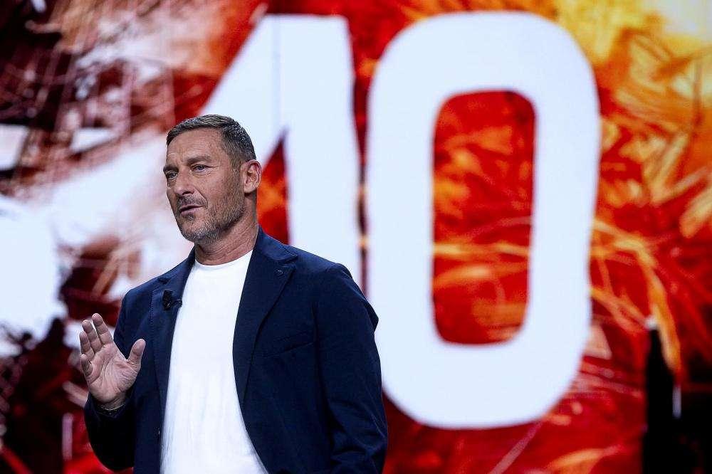 Totti: "Nessuno si aspettava la Roma prima, neanche Gasperini. L'obiettivo è la Champions"