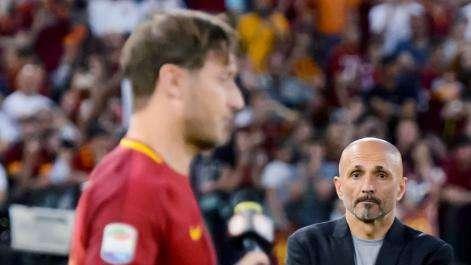 Spalletti: "Rimpianti? Immagino cosa sarebbe stato vincere lo scudetto... Totti? Mi è stato presentato il conto. Di Francesco? Domani parlerò"