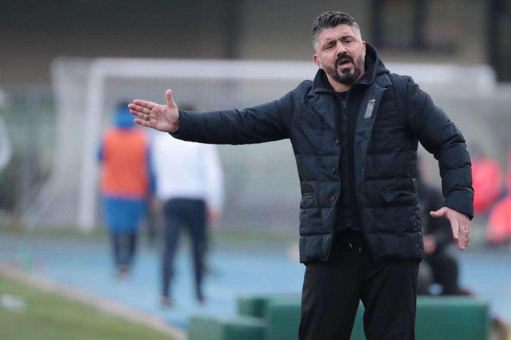 Gattuso: "Obiettivo Champions, ma non con gare così"
