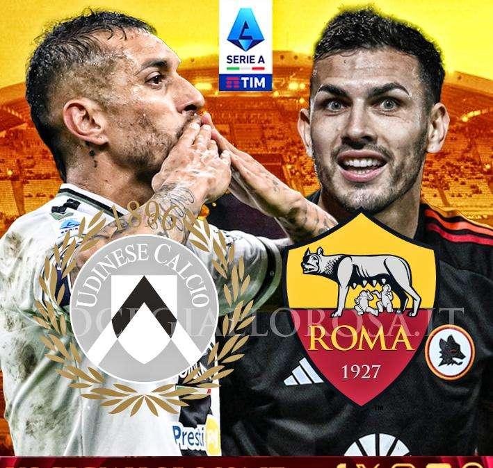 Udinese-Roma, la copertina del match