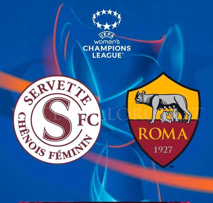 Servette-Roma - La copertina del match. GRAFICA!