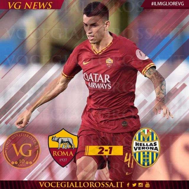 #IlMiglioreVG - Roger Ibañez è il man of the match di Roma-Hellas Verona 2-1. GRAFICA!