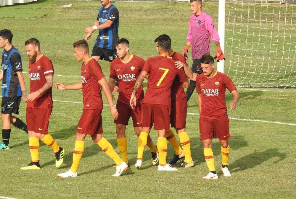 Latina-Roma 0-9 - Tripletta per Schick e doppietta per Dzeko nel primo test stagionale. FOTO! VIDEO!