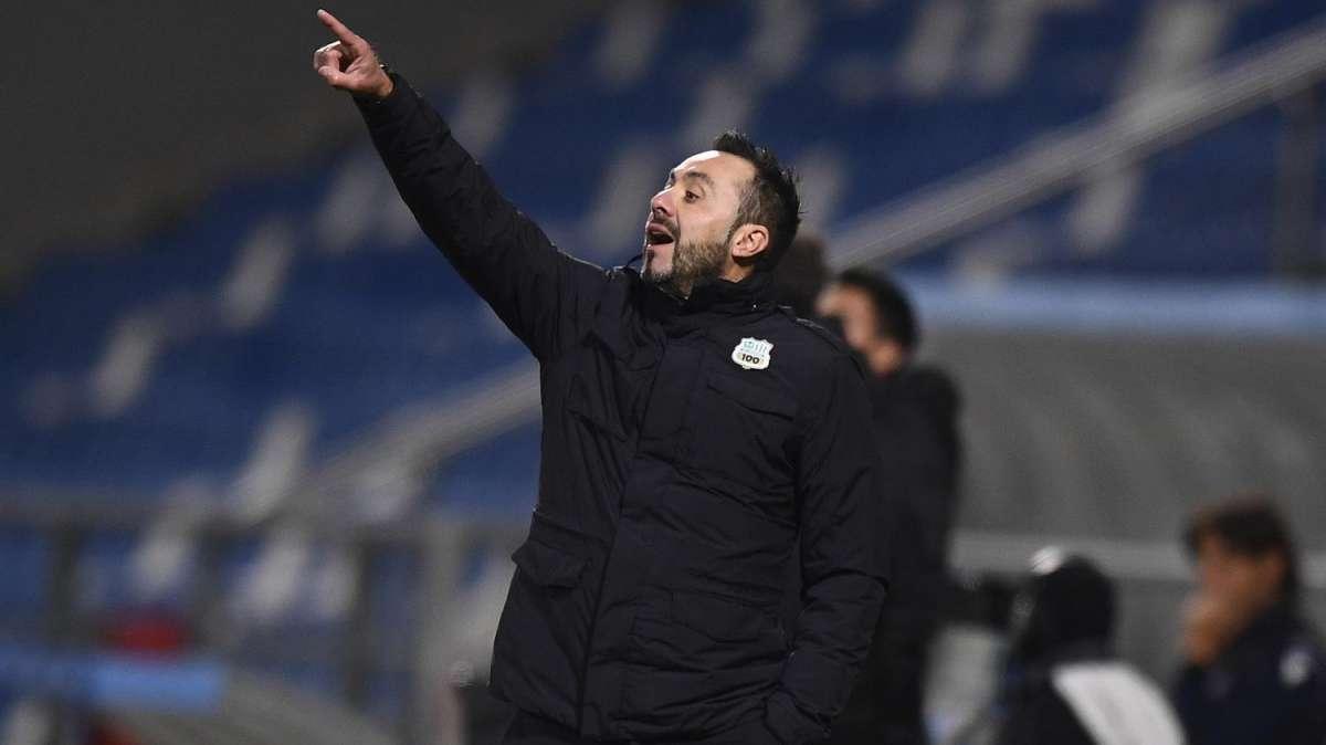Sassuolo, domani mattina rifinitura e alle 15:00 le parole di De Zerbi