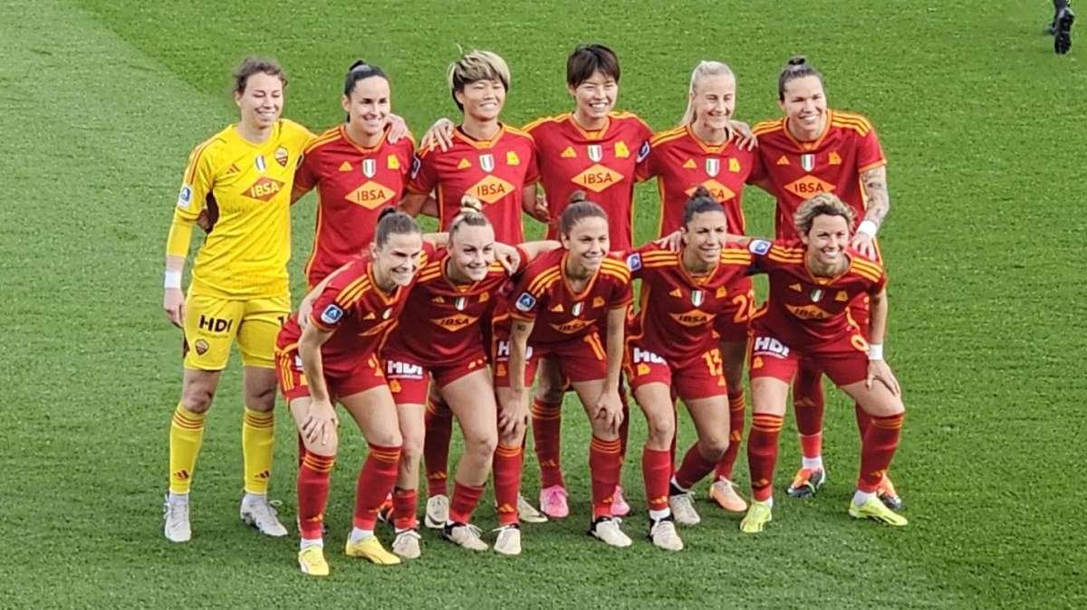 Roma Femminile, l'allenamento di oggi in vista della Juventus. VIDEO!