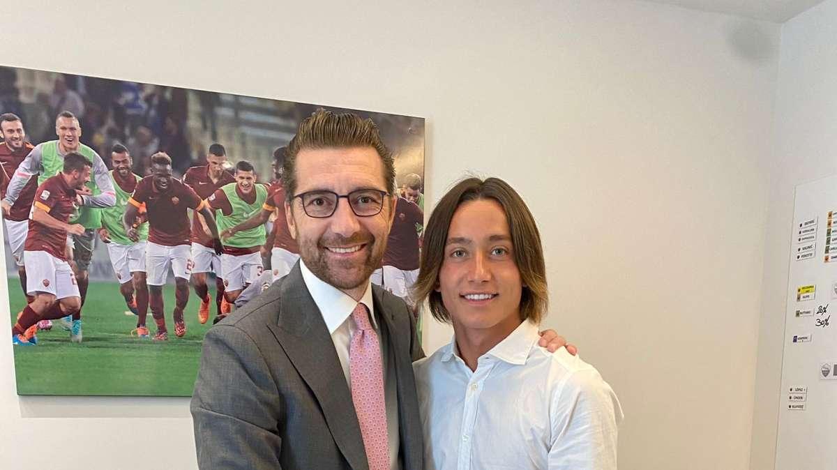 Primo contratto da professionista per Matteo Falasca