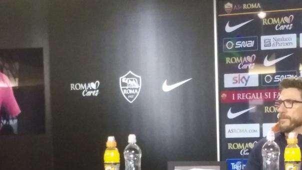 TRIGORIA - Di Francesco: "Schick e Dzeko forse insieme. Nainggolan diffidato? Potrebbe giocare". FOTO! VIDEO!
