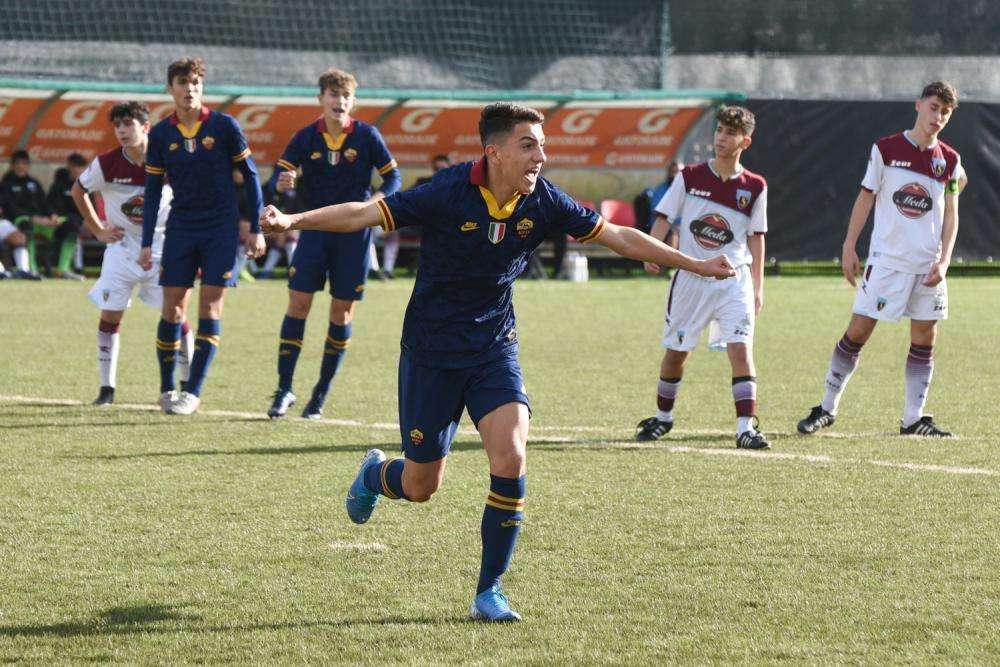 U15 PAGELLE AS ROMA vs US SALERNITANA 1919 4-1 - Bolzan incisivo