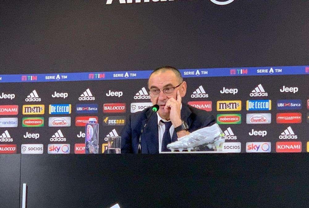 Juventus, Sarri: "Roma pericolosa con gli strappi, avevo indicato Fonseca come possibile sorpresa"