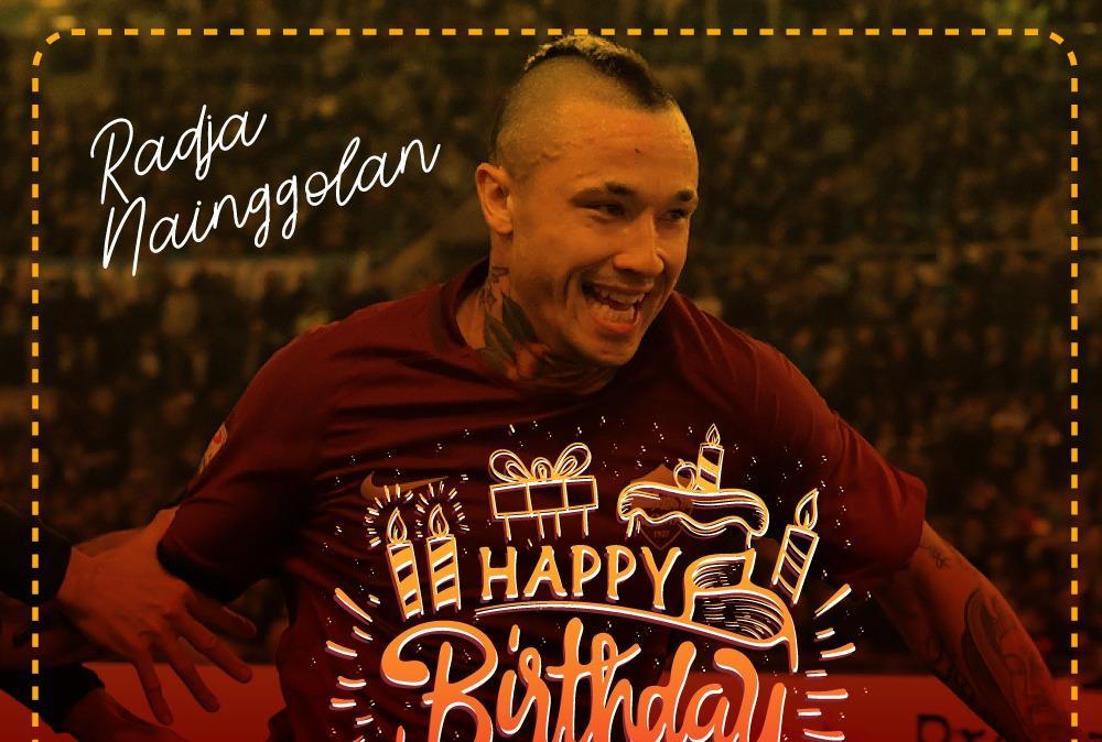 Il Ninja della Roma: tanti auguri Radja. GRAFICA!