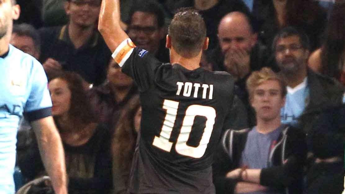 Uefa.com, Totti nella squadra della settimana e nelle nomination per il miglior gol