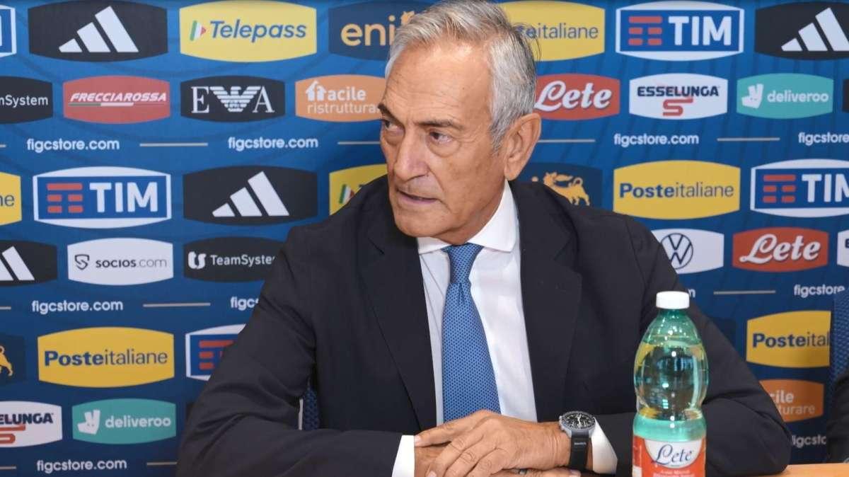 Italia, Gravina: "Vicende scommesse non preventivabili. Agito con sensibilità e coerenza"