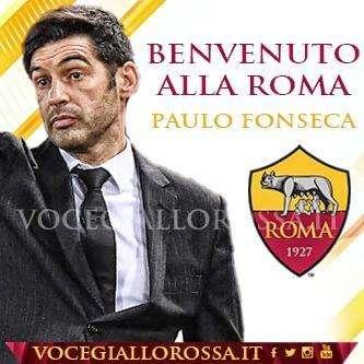  COMUNICATO AS ROMA - Paulo Fonseca è il nuovo tecnico giallorosso