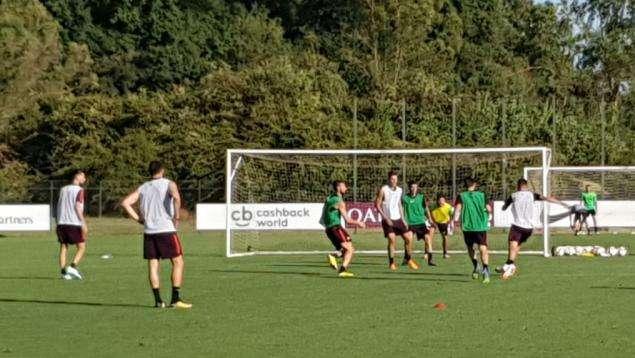 TRIGORIA - Sessione conclusa, lavoro con il pallone per il gruppo. Di Francesco ai suoi: "Giocate per il gol". FOTO! VIDEO!
