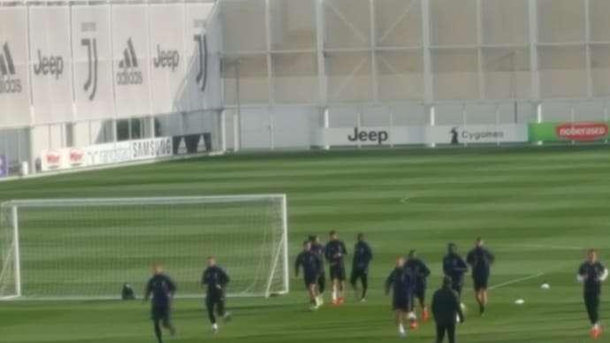 Juventus, prima seduta in vista della Roma: lavoro atletico, possesso palla e partitella finale