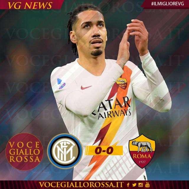 #IlMiglioreVG - Smalling è il man of the match di Inter-Roma 0-0. GRAFICA!