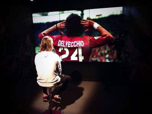 Slideshow - Delvecchio: "Devo molto a Mazzone e Sensi. Batistuta come un fratello"