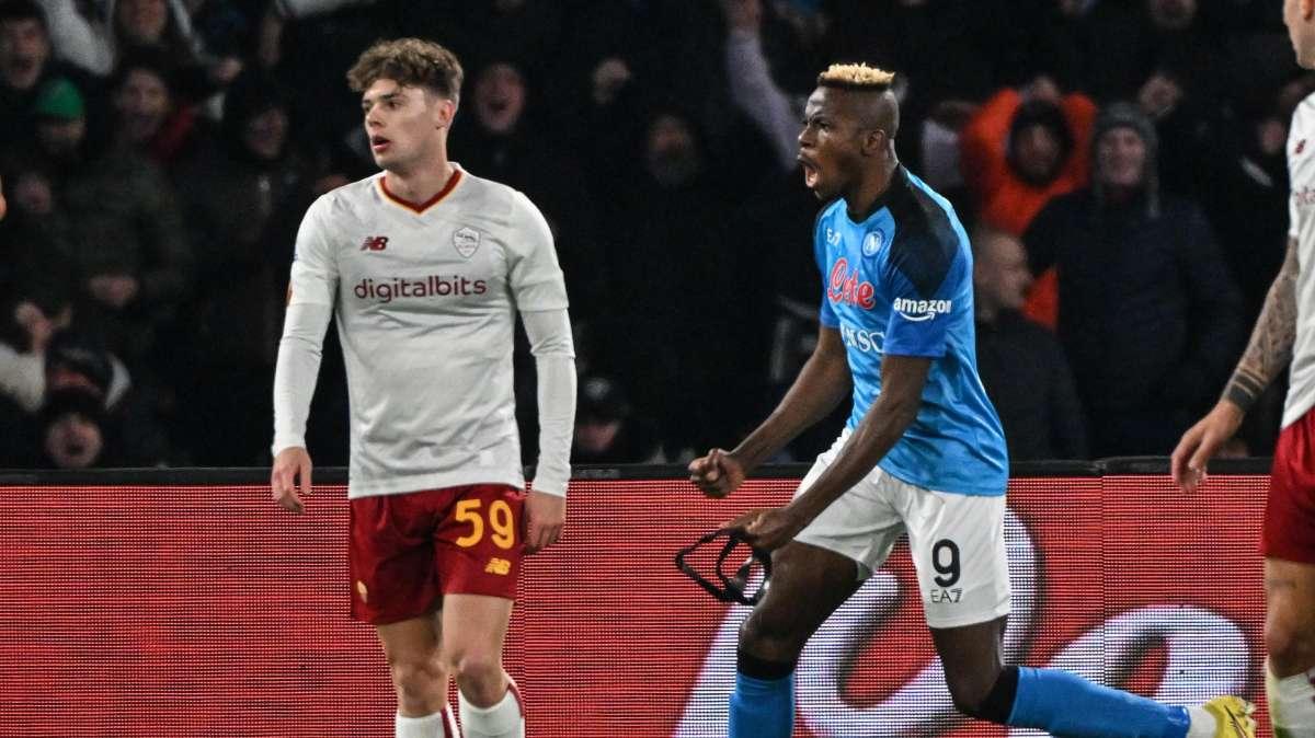 Napoli-Roma 2-1 - I giallorossi cadono nel finale al Maradona. FOTO!