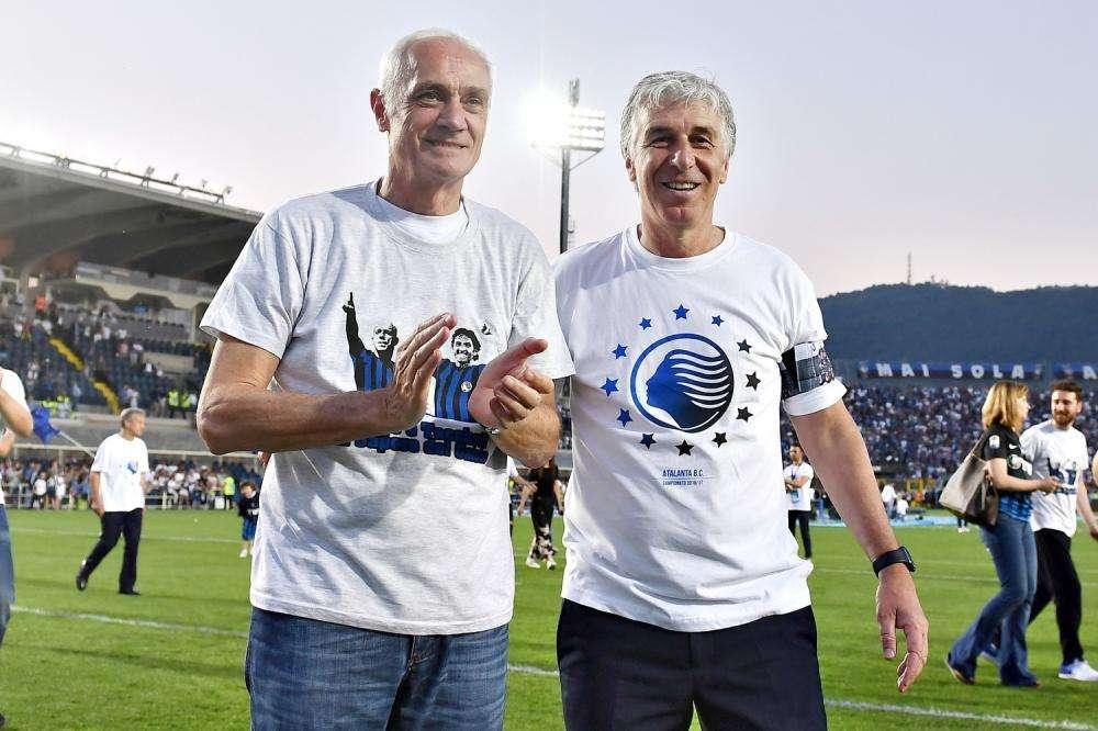Atalanta, Percassi: "Gasperini rimane a vita a Bergamo" 