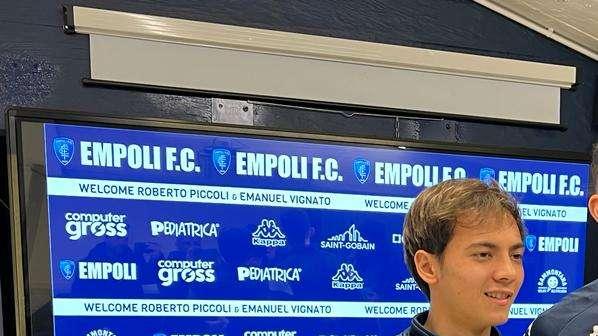 Empoli, Vignato: "Anche con la Roma il mister ci ha detto di provarci sino alla fine"