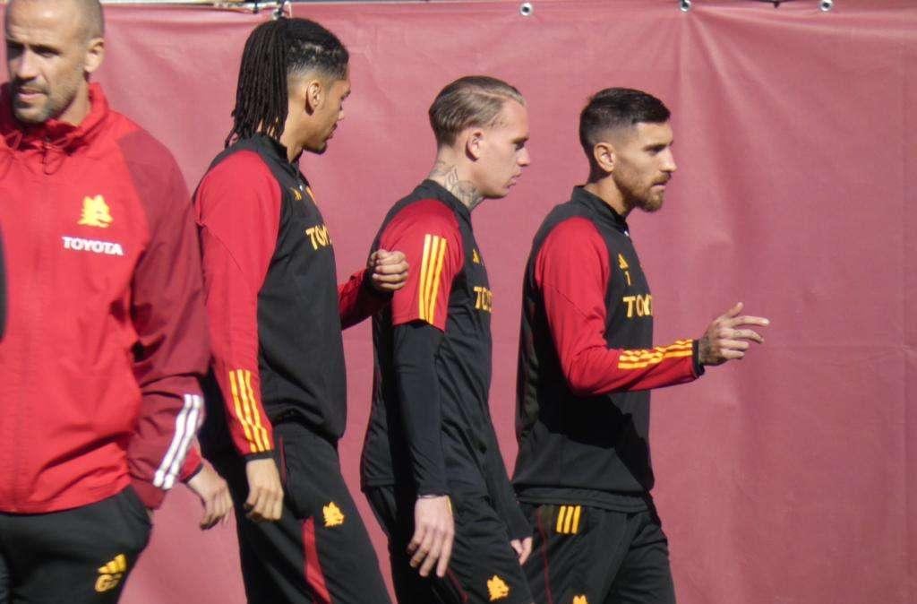 La photogallery della rifinitura della Roma in vista del Feyenoord