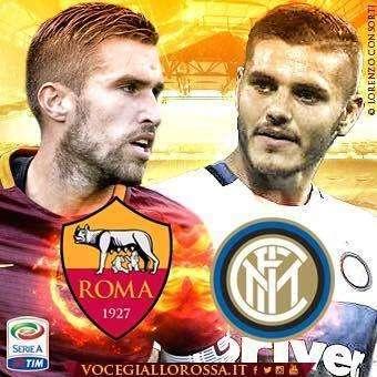 Roma-Inter - La copertina