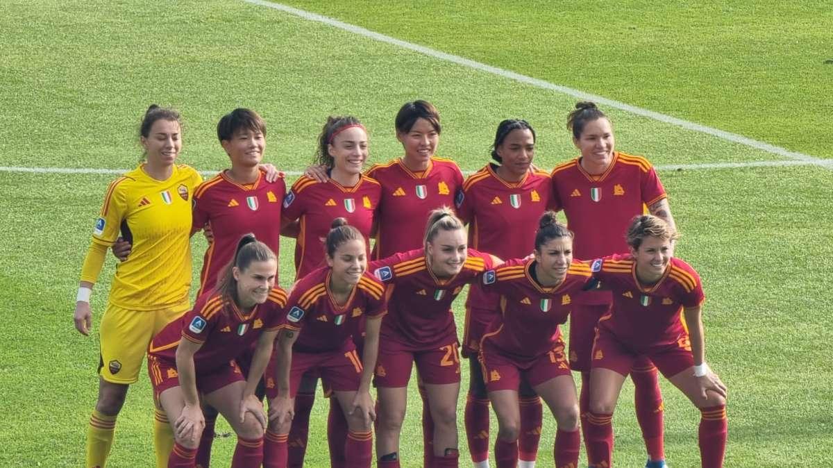 Serie A Femminile - Roma-Fiorentina 2-1 - Greggi e Glionna decidono il match