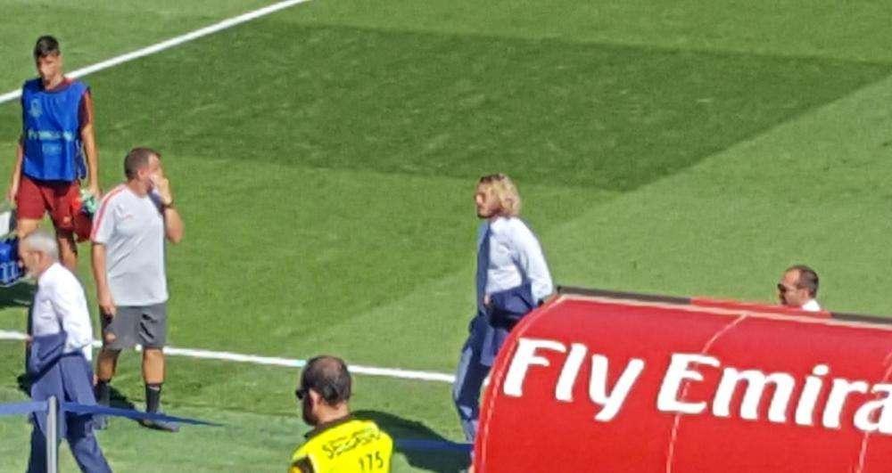 Balzaretti presente per Real Madrid-Roma di Youth League. FOTO!