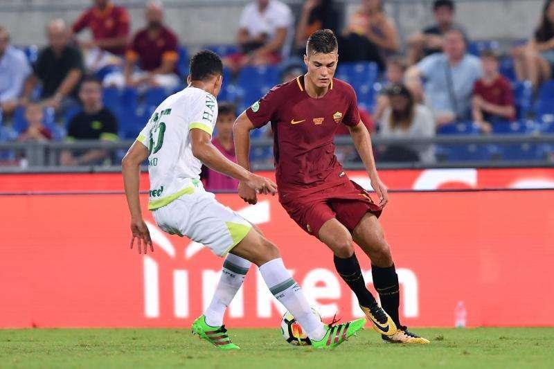 La prima in giallorosso di Patrik Schick