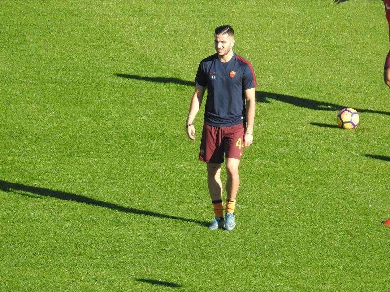 Trigoria - Allenamento extra per Manolas
