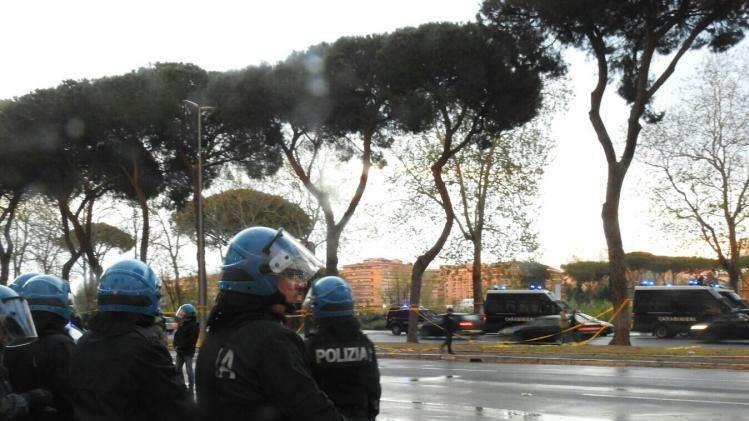 Situazione tranquilla intorno allo Stadio Olimpico. FOTO!