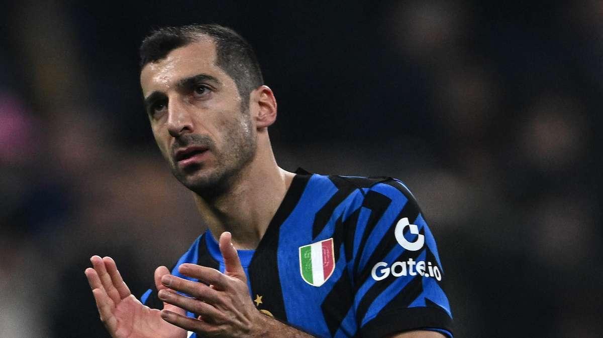 Inter, Mkhitaryan diffidato ammonito contro il Bologna: salta la Roma 