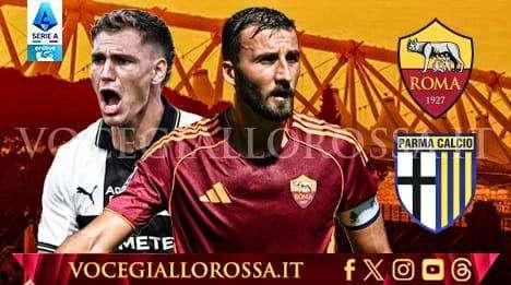 Roma-Parma - La copertina del match. GRAFICA!