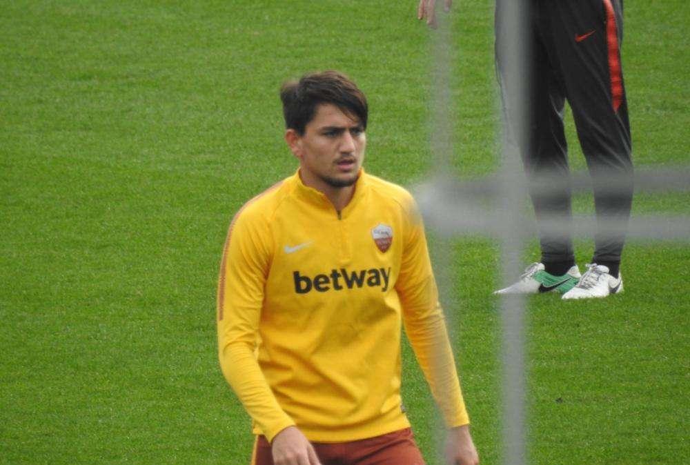 Trigoria, individuale per Ünder alla vigilia della gara con il Porto