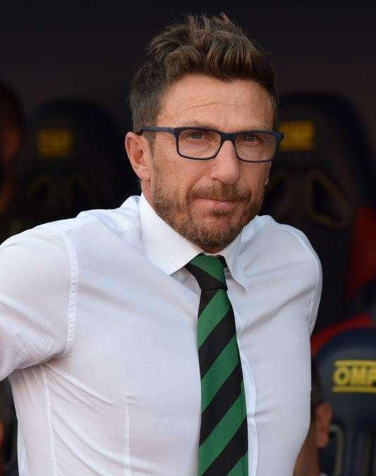 Sassuolo, Di Francesco: "Annullato gol buono a Defrel, con la Roma non hanno visto un fuorigioco di 2 metri"