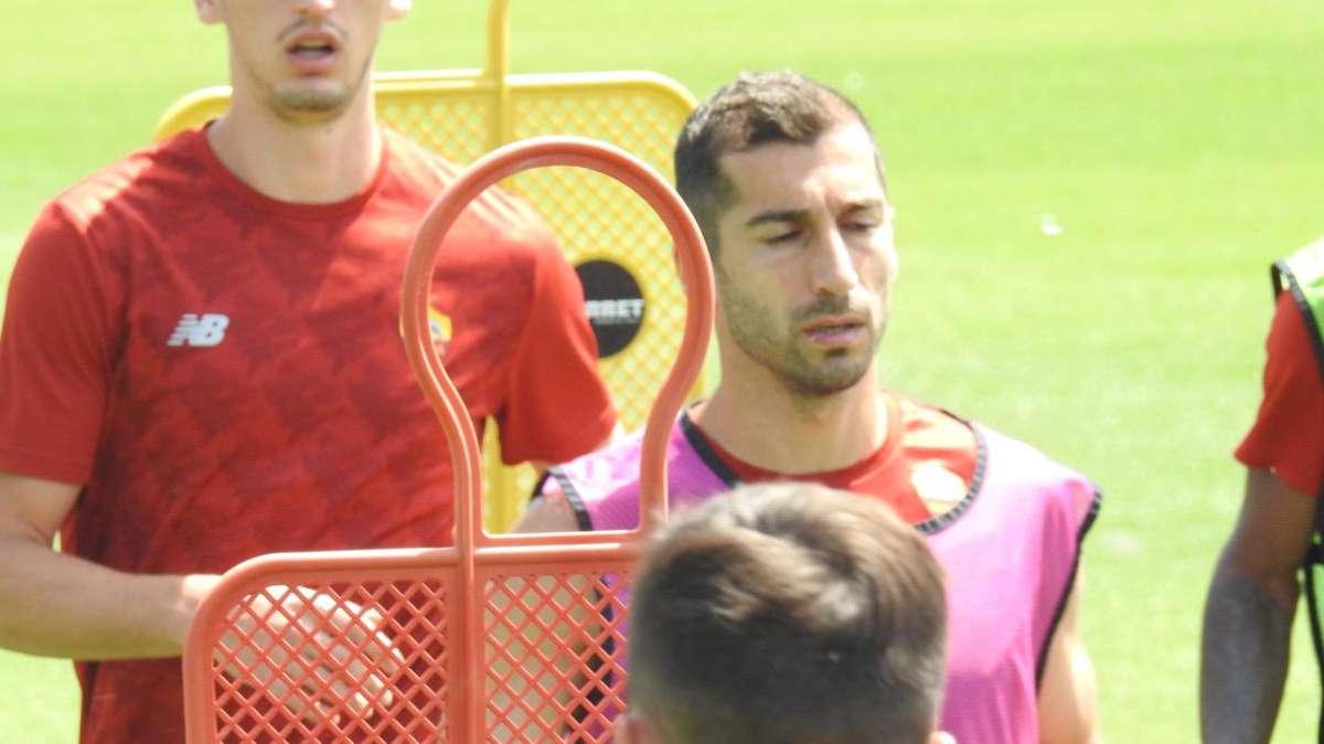 Mkhitaryan-cam: il video dell'allenamento del 77 giallorosso. VIDEO!